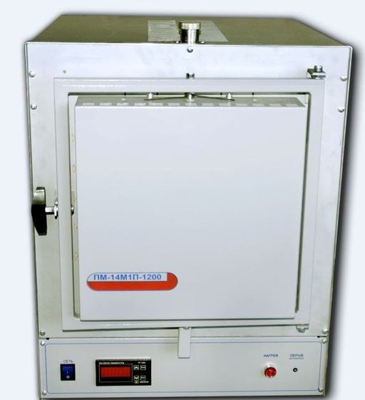 Печь муфельная 15л, 1250C, терморегулятор РТ-1200, вытяжка