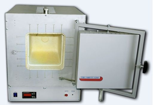 Печь муфельная 15л, 1250C, программируемый терморегулятор РТ-1250Т