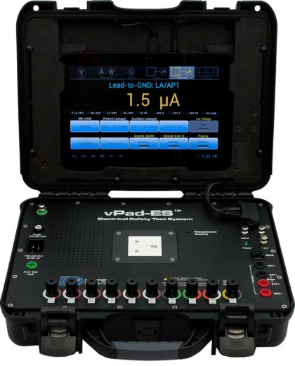 Анализатор электробезопасности vPad-Rugged 2