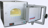 Печь муфельная 8л, 1250C, программируемый терморегулятор РТ-1250Т, вытяжка