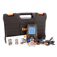 Testo 550s Комплект 2 - Умный цифровой манометрический коллектор и беспроводные зонды-зажимы температуры