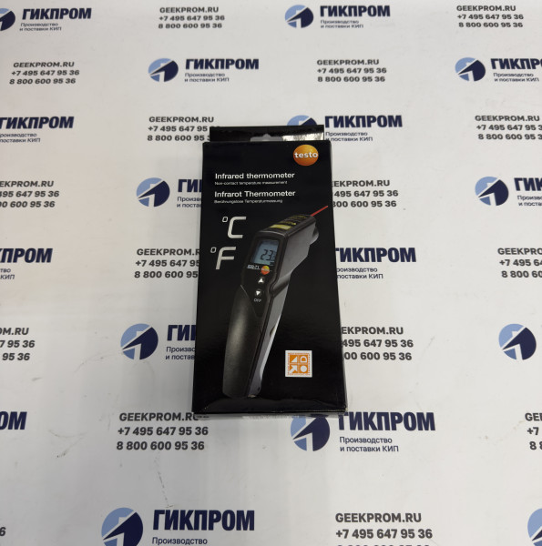 Testo 830-T1 (Т1) - Инфракрасный термометр с лазерным целеуказателем (оптика 10:1) (0560 8311)
