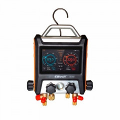 Elitech MS-4000 манометрический коллектор цифровой четырехвентильный для заправки фреона
