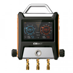 Elitech MS-2000 манометрический коллектор цифровой двухвентильный для заправки фреона