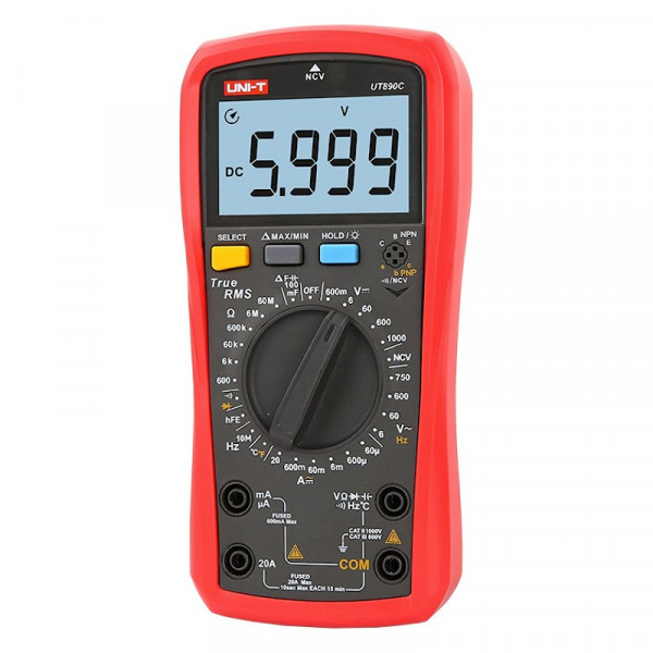 UT890C UNI-T Мультиметр цифровой универсальный