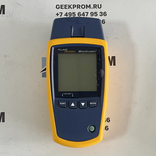 Fluke Networks MS2-KIT, расширенный комплект кабельного тестера MicroScanner 2
