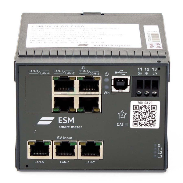 Многофункциональное измерительное устройство и счётчик ESM