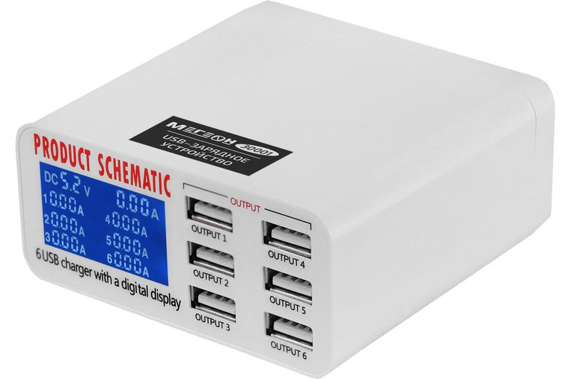 USB - зарядное устройство МЕГЕОН 30001