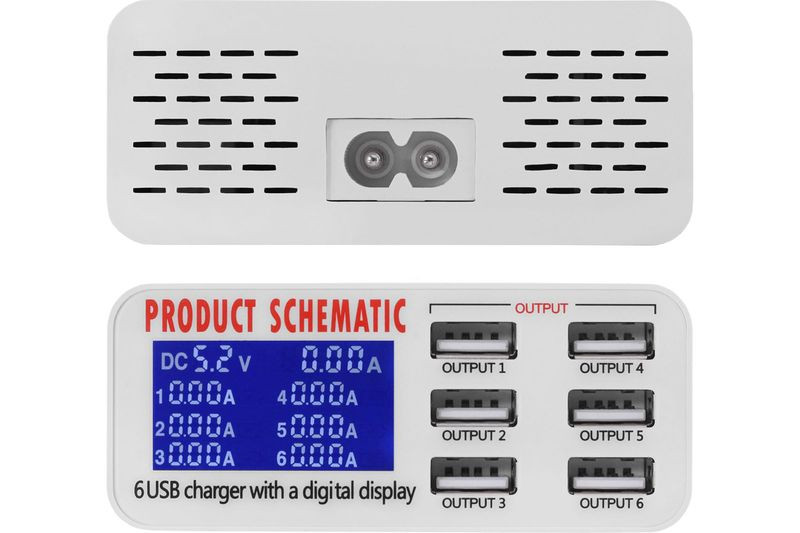 USB - зарядное устройство МЕГЕОН 30001