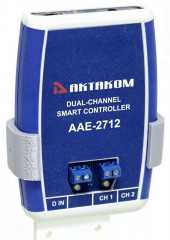 ААЕ-2712 Универсальный контроллер LAN/USB с двумя исполнительными каналами (реле)