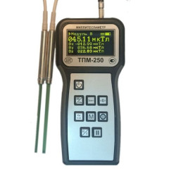Миллитесламетр (магнитометр) портативный модульный ТПМ-250