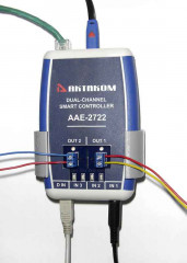 ААЕ-2722 Универсальный контроллер LAN/USB с двумя исполнительными каналами (реле)